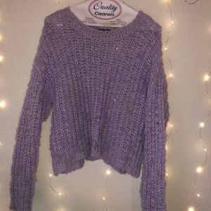 Lavender sweater